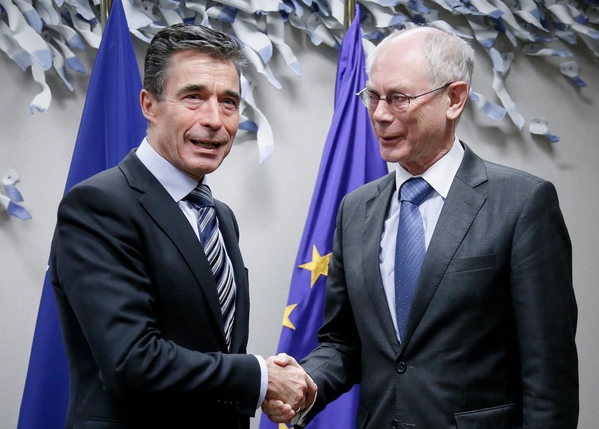 Herman Van Rompuy i Anders Fogh Rasmussen