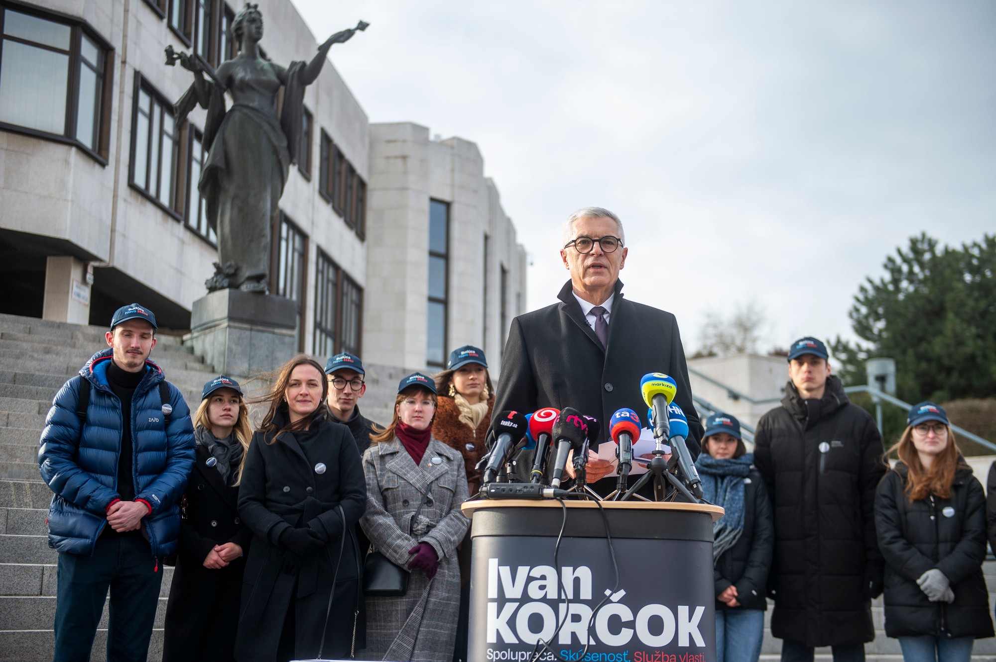 Kandidát na prezidenta SR Ivan Korčok.