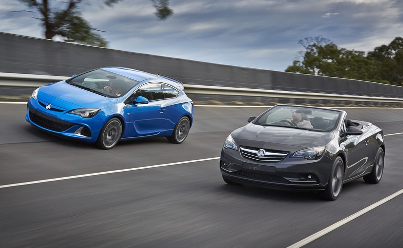 Holden astra VXR i cascada