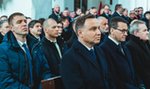 Prezydent w piątym rzędzie w kościele. Teraz zabrał głos