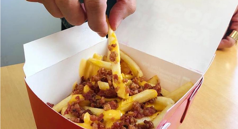 McDonald's cheesy bacon fries are already for sale in Hawaii.