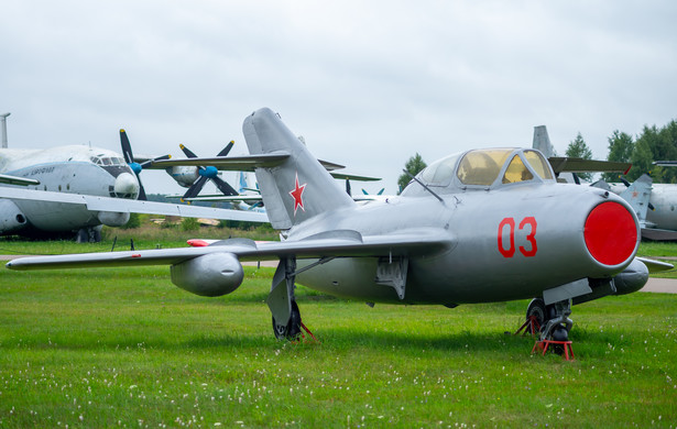 Mig-15. Takie samoloty zaatakowały Royce'a Williamsa