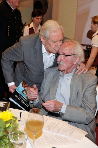 Franciszek Pieczka i Wiesław Gołas