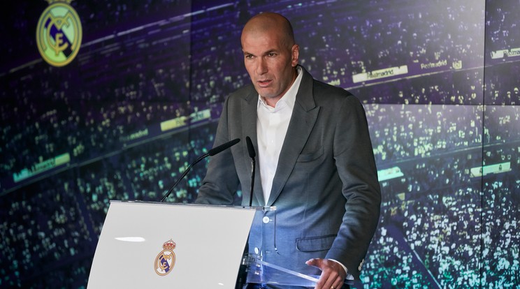 Zidane visszatért a Real Madridhoz /Fotó: Northfoto