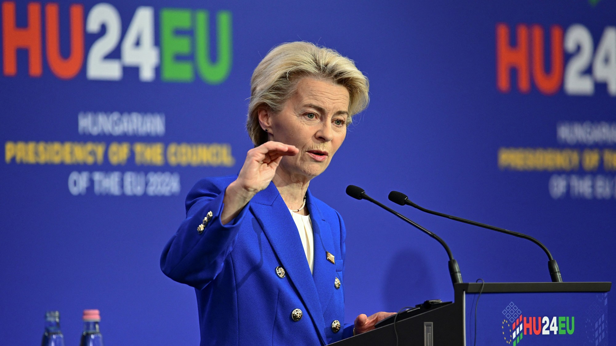 Predsedníčka Európskej komisie Ursula von der Leyenová, REUTERS/Marton Monus