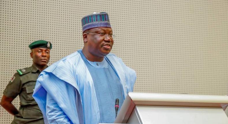 President of the Senate, Dr. Ahmad Lawan. [Twitter/@SPNigeria]