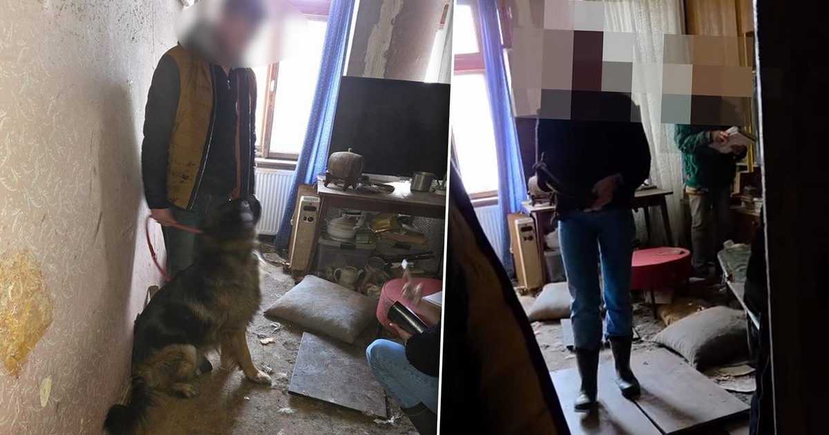 Przerażający widok za drzwiami mieszkania. Senior więził je bez wody i jedzenia. Zamknięte w brudzie