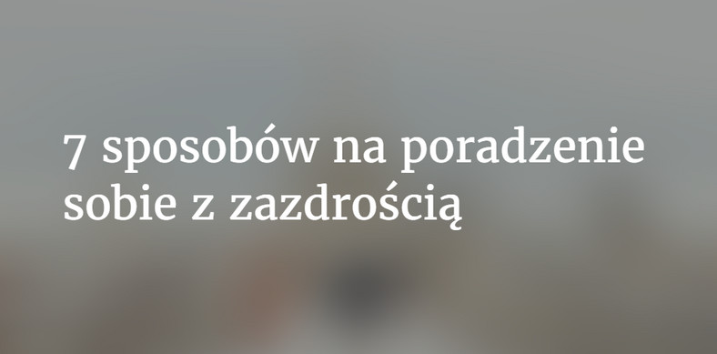 sposoby na poradzenie sobie z zazdrością, fot. eSensei.pl