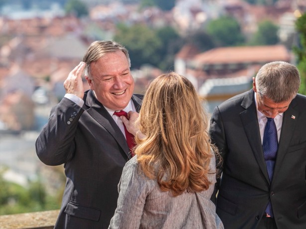 Susan Pompeo Mike Pompeo Andrej Babiš