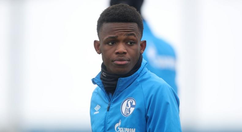Schalke's teenage Welsh winger Rabbi Matondo, who will face his former club Manchester City on Wednesday, drew a blank on his first Bundesliga appearance over 90 minutes