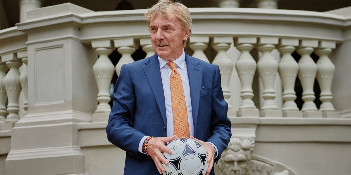 Zbigniew Boniek wziął piłkę i wywołał zachwyt.