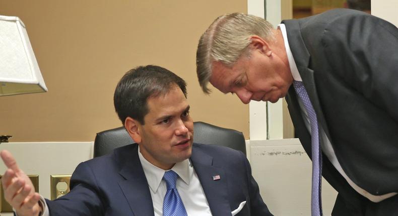 Marco Rubio Lindsey Graham