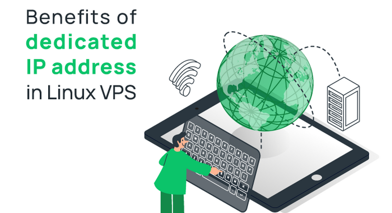 What are the benefits of having a dedicated IP address in Linux VPS