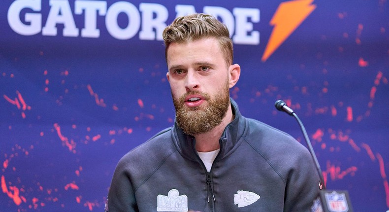 Kansas City Chiefs kicker Harrison Butker told the 2024 graduating class at Benedictine College that women should aspire to be homemakers.Robin Alam/ISI Photos/Getty Images