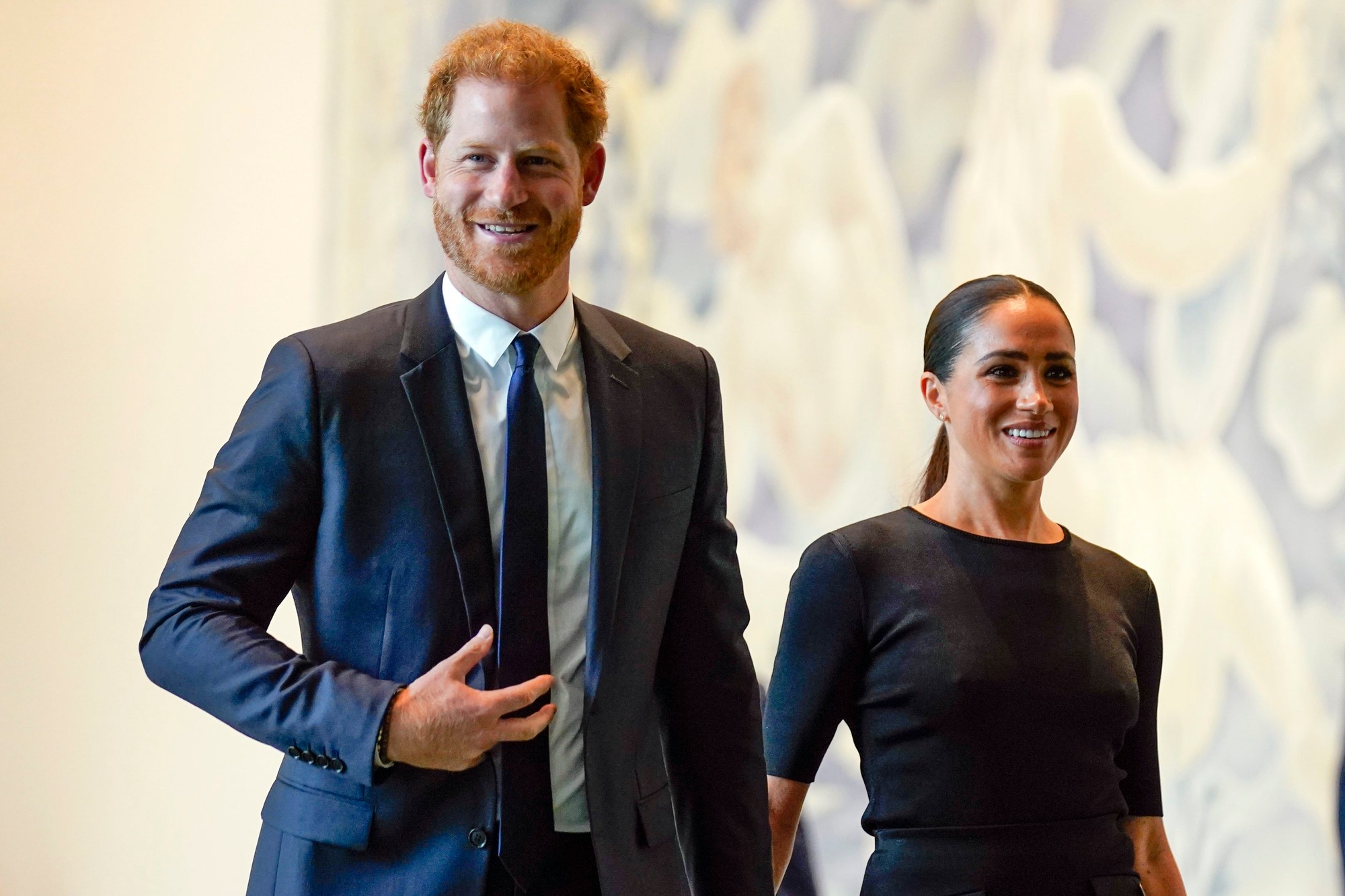 Princ Harry a Meghan Markle.