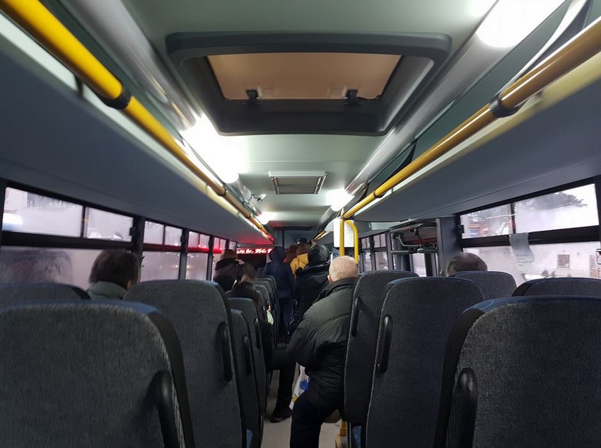 Autobus 354, fotografisan juče