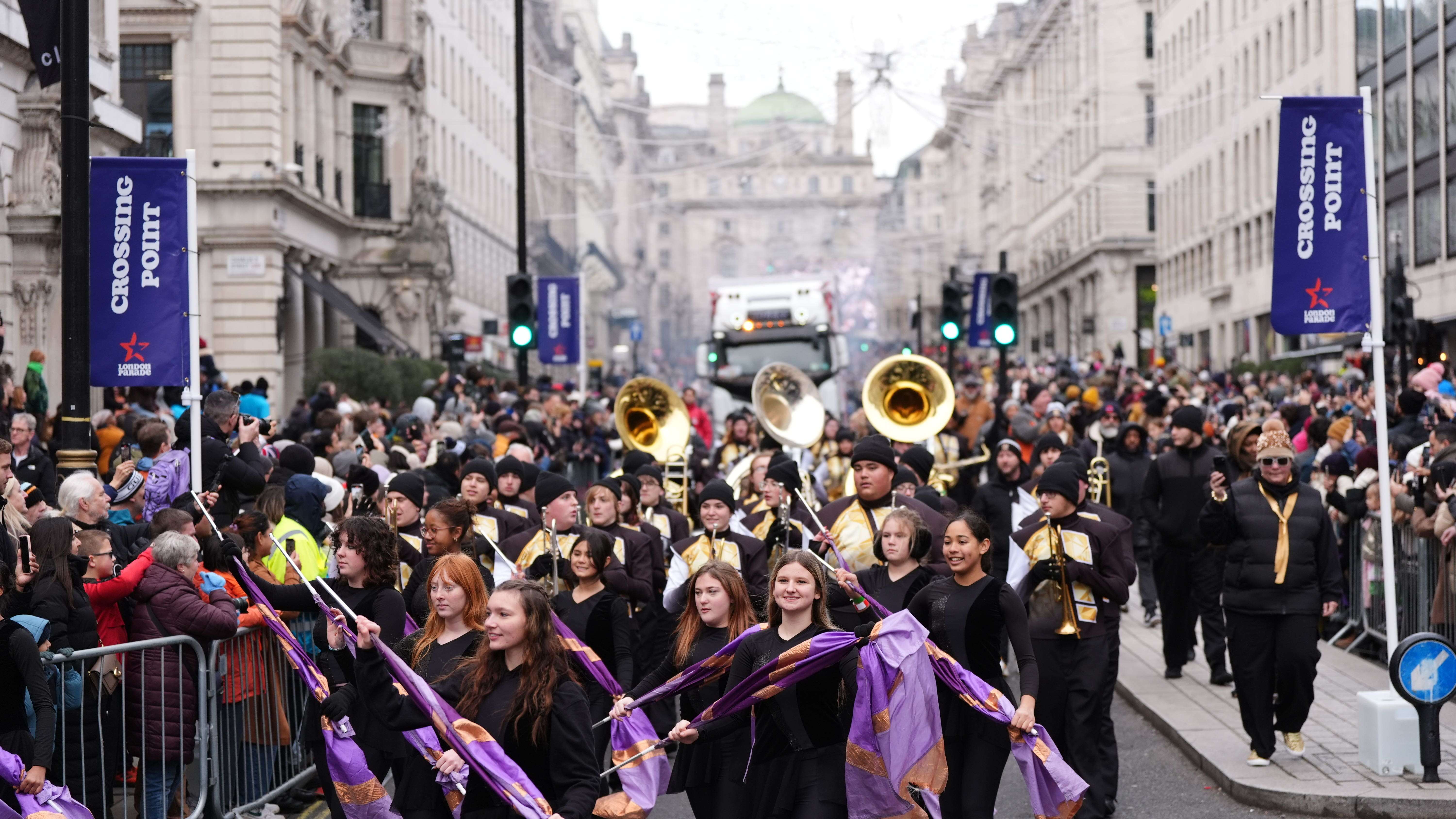 Over 100,000 watch Europe's largest fireworks display in London
