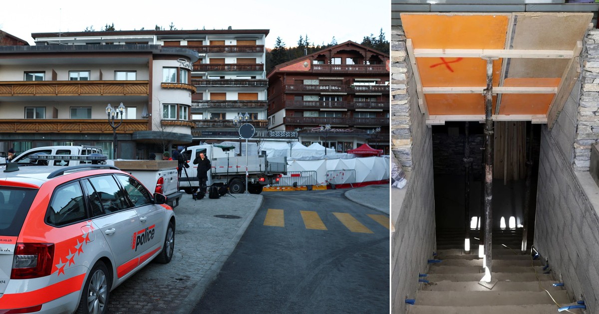 To była śmiertelna pułapka w piwnicy w Crans-Montanie. Pokazali zdjęcia schodów