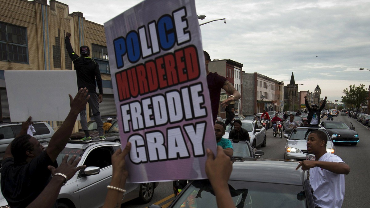 Freddie Gray Baltimore policja