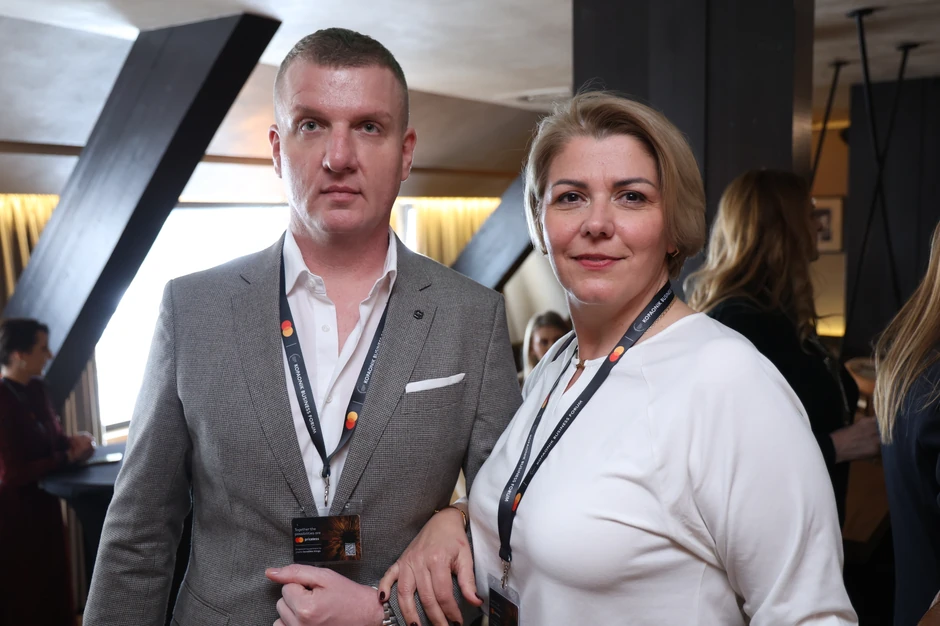 Jelena Trninić Direktor javnih poslova, komunikacija i održivosti Coca Cola i Sreten Radović direktor Blic TV 