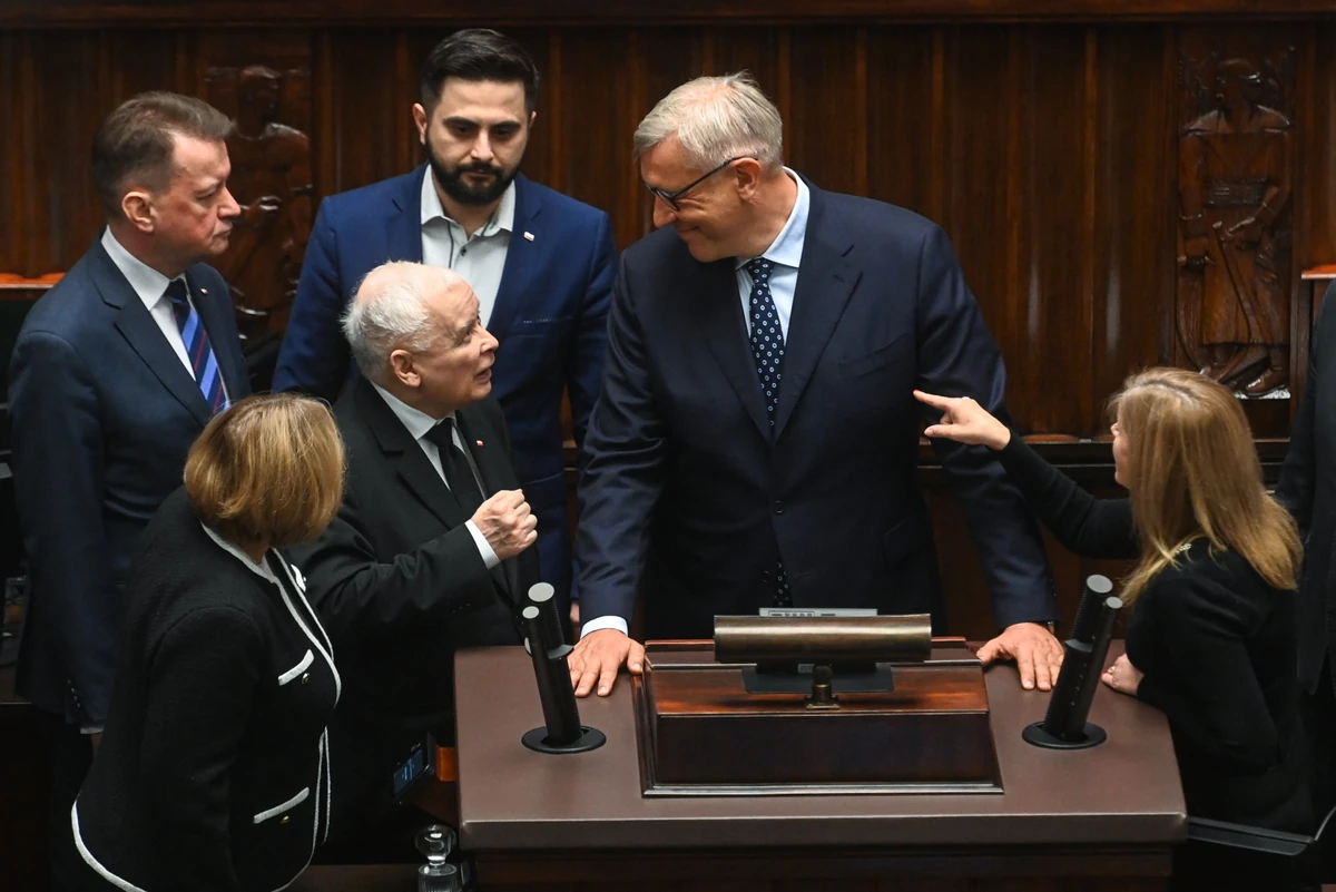 Sarkastyk o spięciu z Gargamelu: Czegoś takiego jeszcze nie widziałem. Jest przerażony