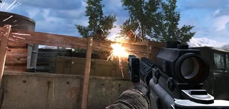 Screen z gry "Call of Duty 4: Modern Warfare"