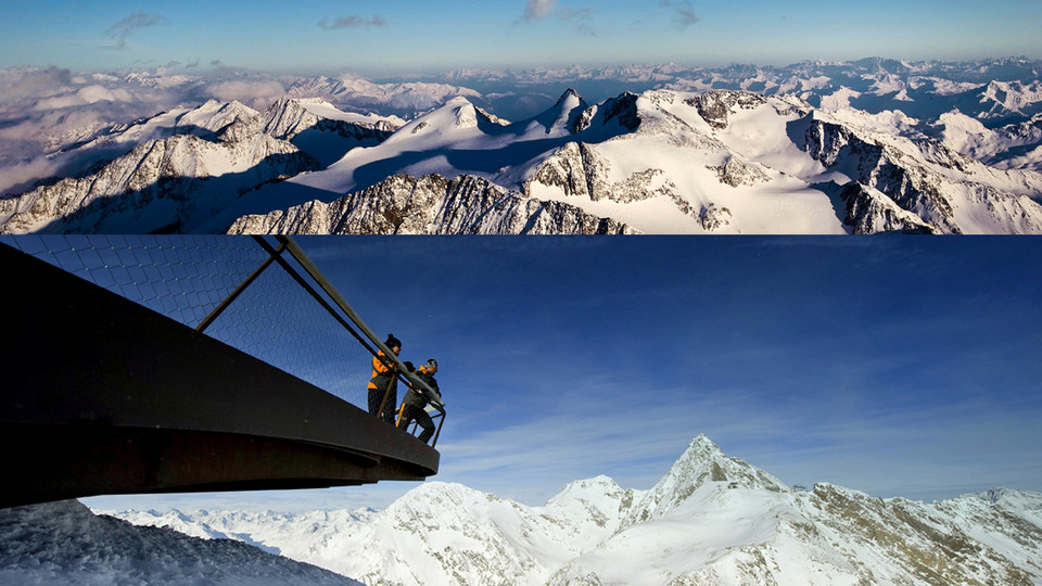 Austria - zima w Dolinie Sztubajskiej (Stubaital) - Top of Tyrol