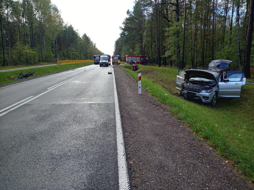 Samochód rozerwało na pół! Horror w Podlaskiem