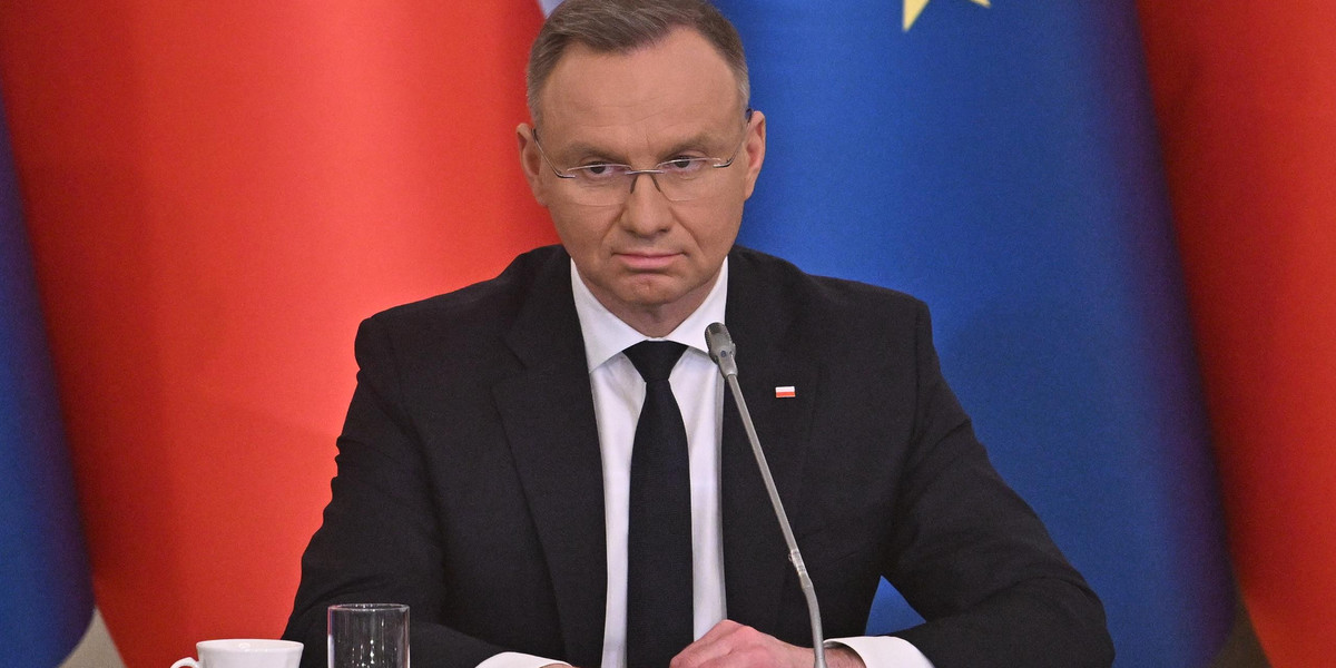 Andrzej Duda ostro o rządzie.