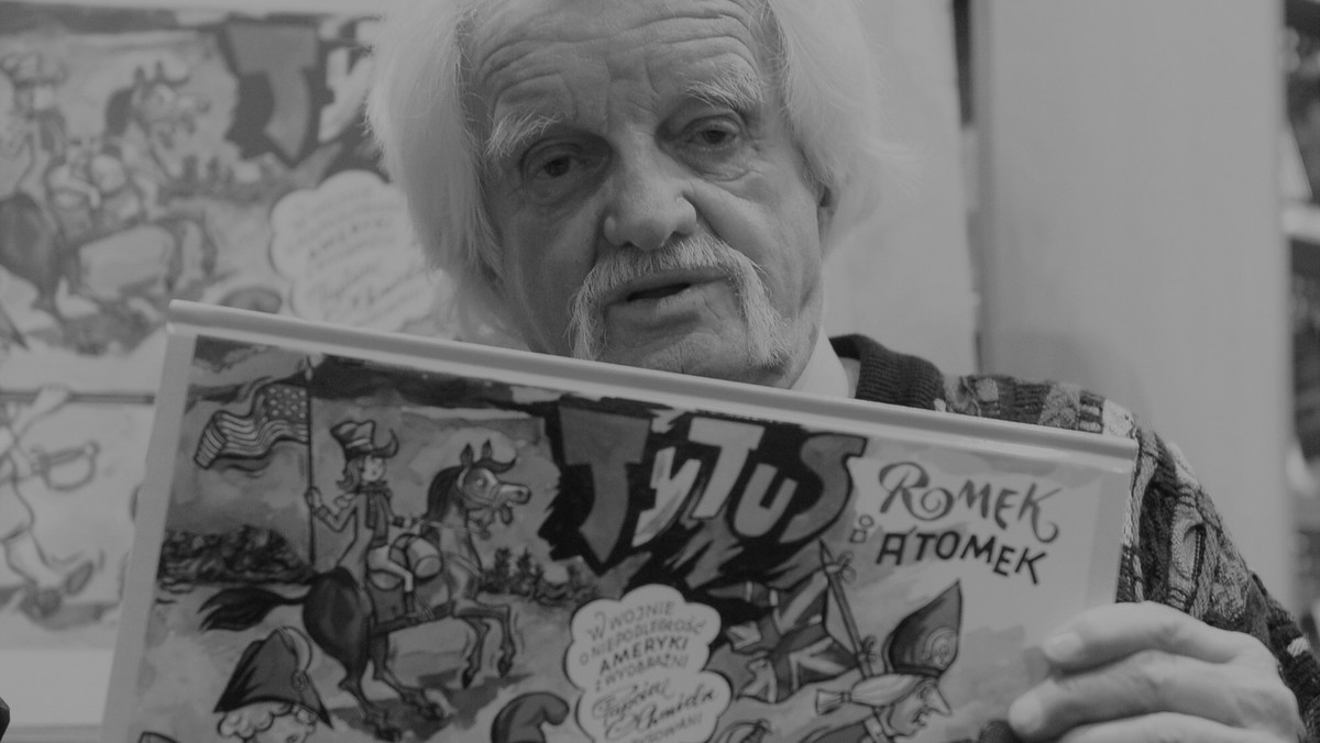 Papcio Chmiel nie żyje. Twórca komiksów miał 97 lat [SYLWETKA]