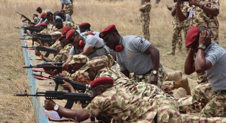 Nigerian Air Force eliminates 22 terrorists in Borno [Twitter/@NigAirForce]