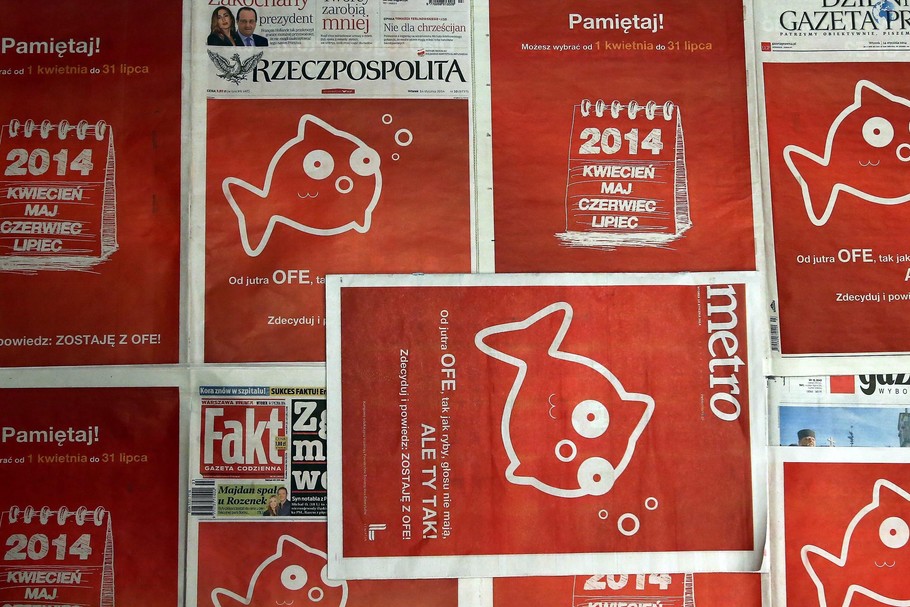 WARSZAWA OFE GAZETY KAMPANIA INFORMACYJNA