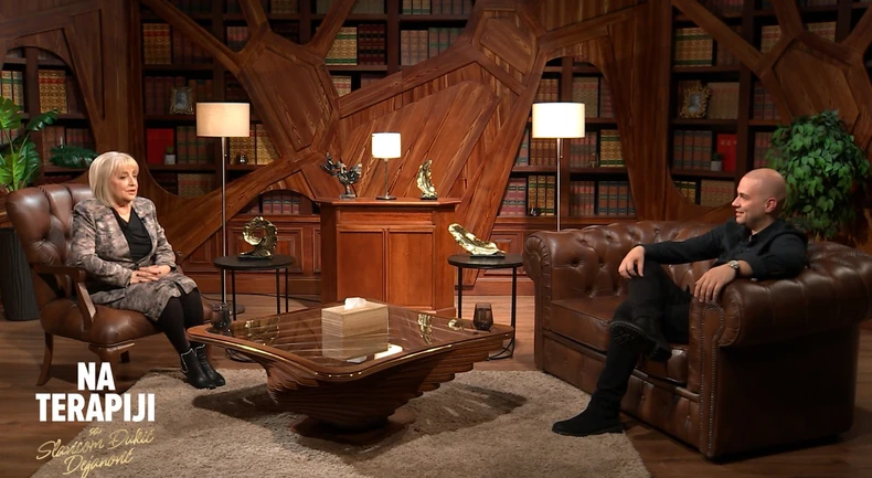 Bojan Marović, emisija "Na terapiji sa Slavicom Đukić Dejanović"