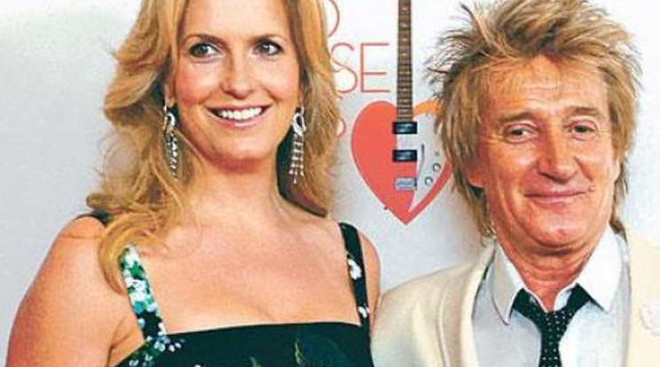 Rod Stewart depressziós a neje nélkül