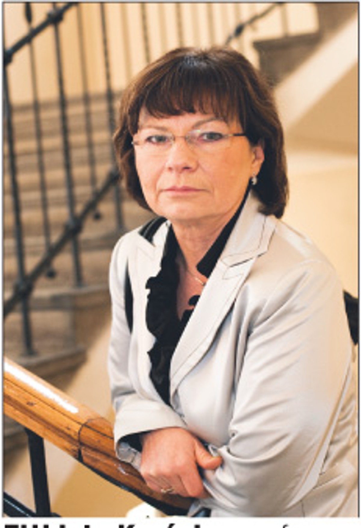 Elżbieta Kryńska, profesor, pracuje na Uniwersytecie Łódzkim i w Instytucie Pracy i Spraw Socjalnych Fot. Marek Matusiak