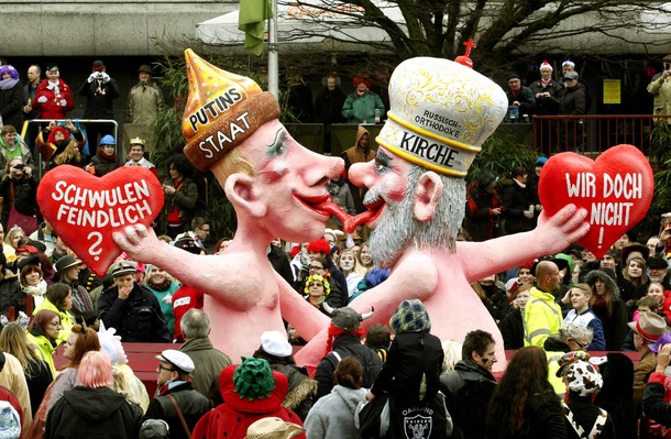 Shrove Monday parade in Duesseldorf