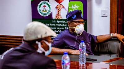 Dr Adeleke Mamora, Minister of Science, Technology and Innovation. [Twitter/@femigbaja]