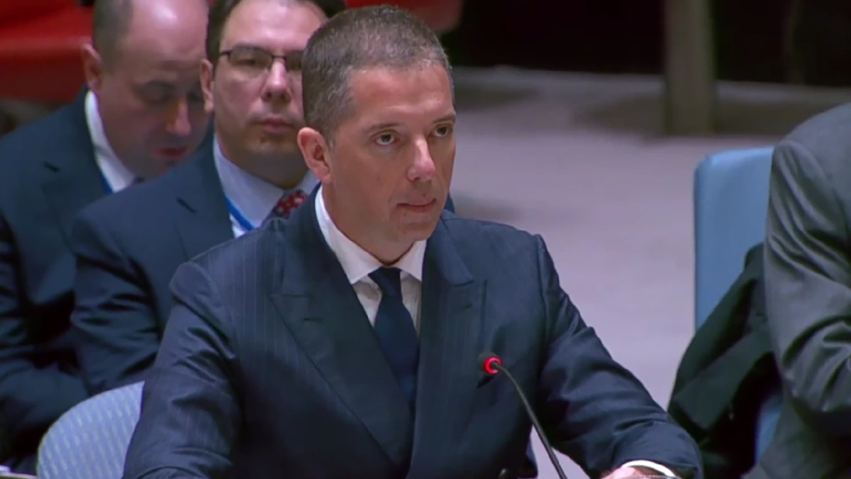 Marko Đurić na sednici SB UN