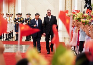 Aleksandar Vučić i Si Đinping