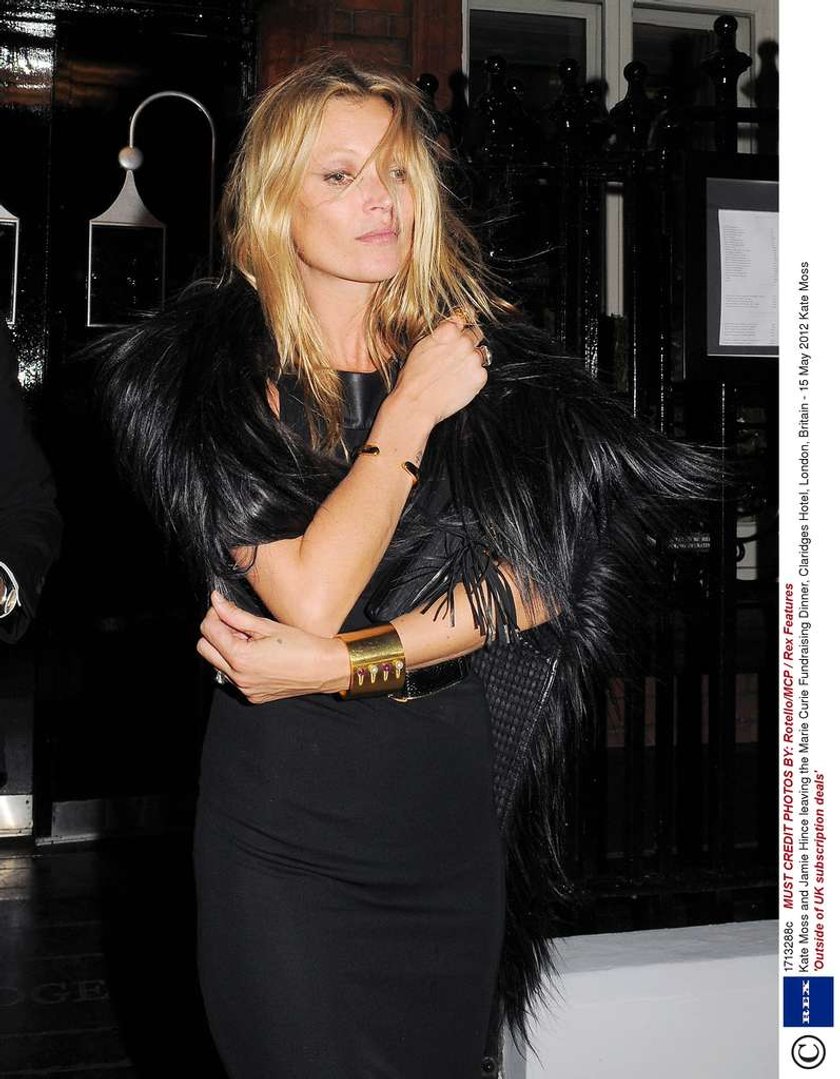 Straszne stopy Kate Moss