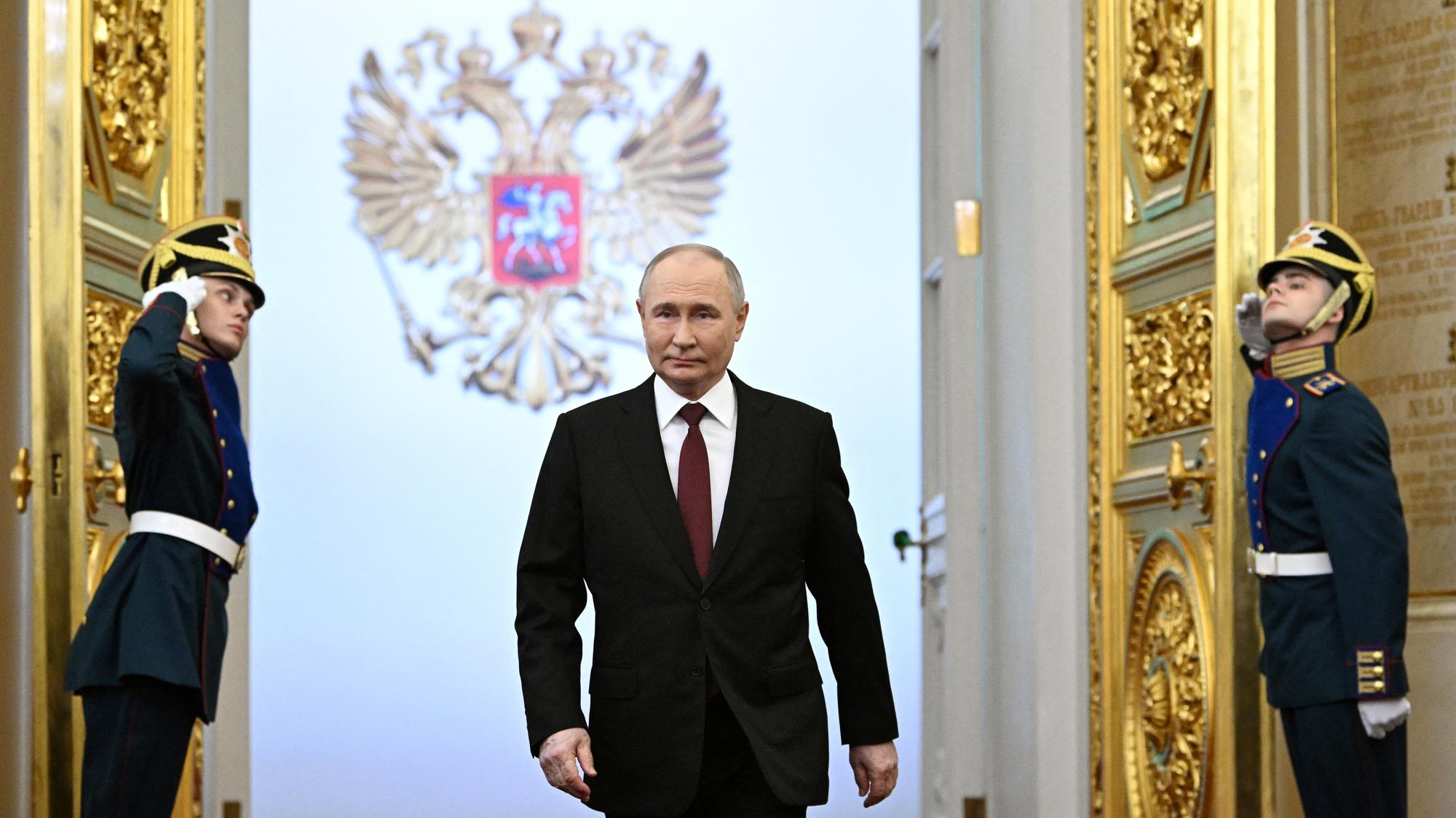 Inaugurácia Vladimira Putina za prezidenta Ruskej federácie, 7. mája 2024