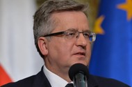 WARSZAWA PREZYDENT KOMOROWSKI KONFERENCJA