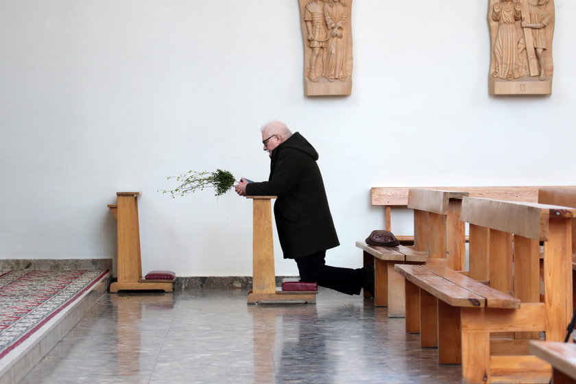 Tak Wałęsa spędził Niedzielę Palmową