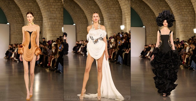 Juana Martín na parížskom týždni módy.