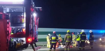 Tragedia na S7. Naprawiał samochód znajomej. Zginął pod kołami tira