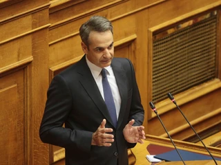 Premier Grecji Kyriakos Micotakis