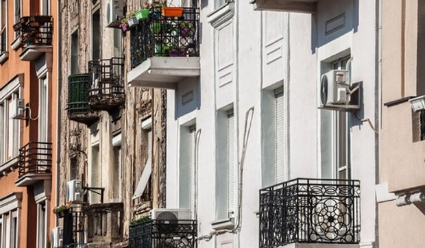 Zgrada u Beogradu - ilustracija