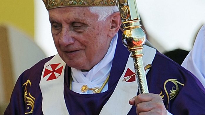 Papież Benedykt XVI w 2012 r.