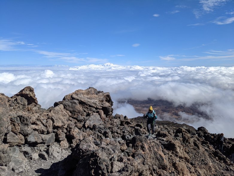 Trasa na odcinku Refugio de Altavista – La Rambleta 