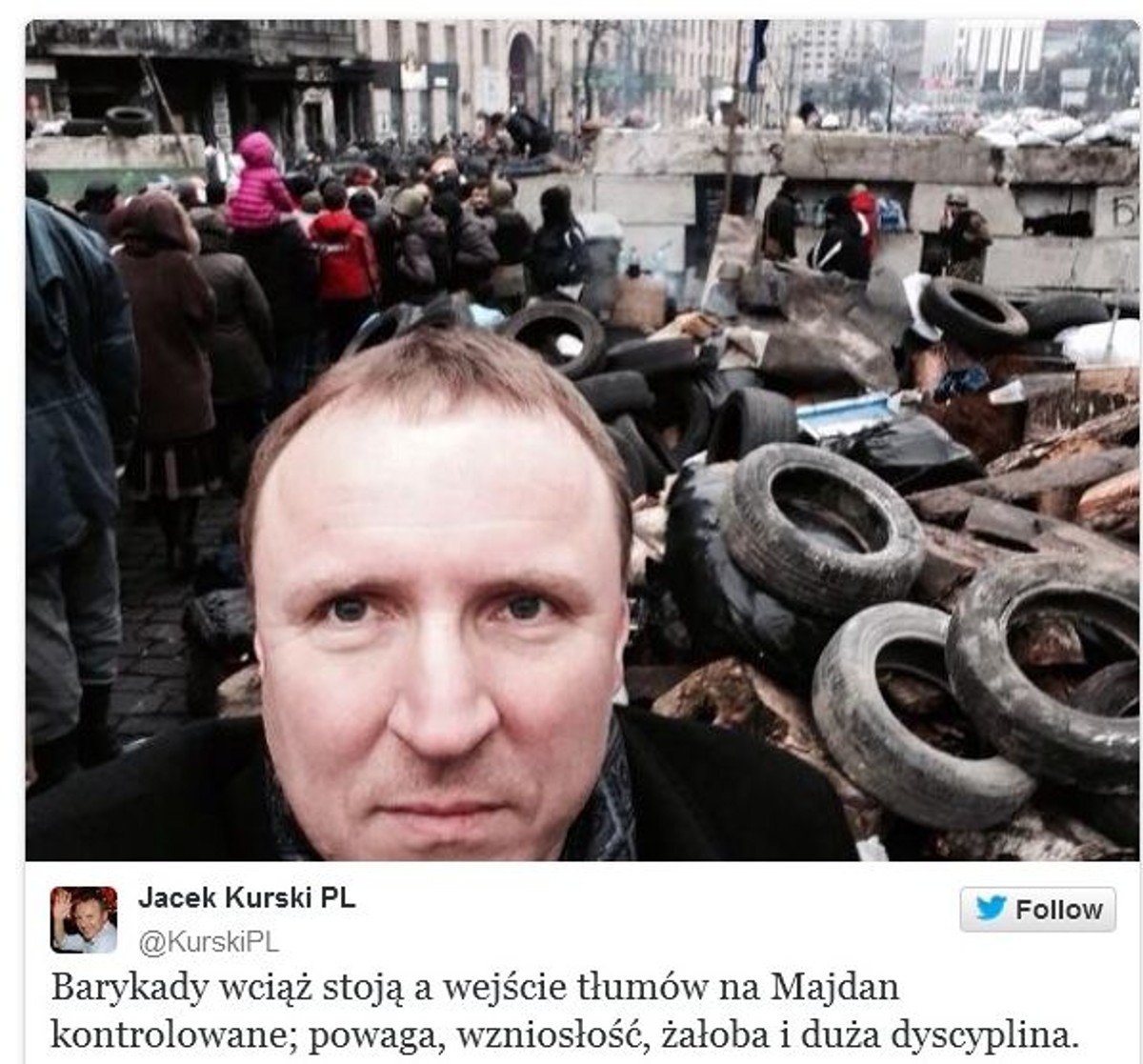 Zdjęcie z profilu Jacka Kurskiego